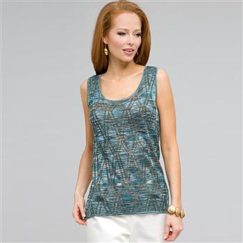 Sleeveless Shell, , large