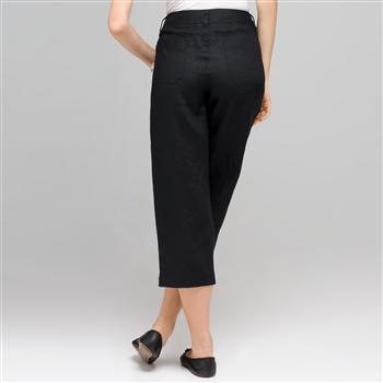 Classic Crop Pant, Black, large