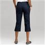 5 Pocket Cuffed Capri (Petite), Rinse Wash New, small