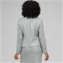 Fringe Trim Jacket, Zinc Multi, small