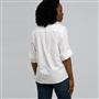 Classic Button Front Shirt, White, small