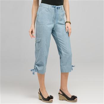 Capri Utility Pant., , large