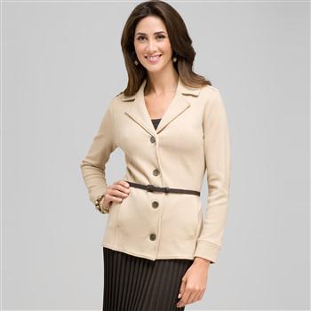 Belted Cardigan, Chino, large