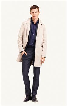 Straight Leg Trousers, Black, large