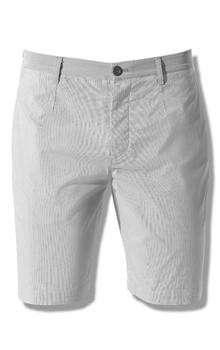 Straight Fit Shorts With Button Closure, Gray, large