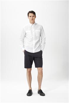 Summer Straight Fit Shorts, Black, large