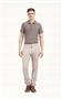 Casual Slim Leg Pants, Grey, small