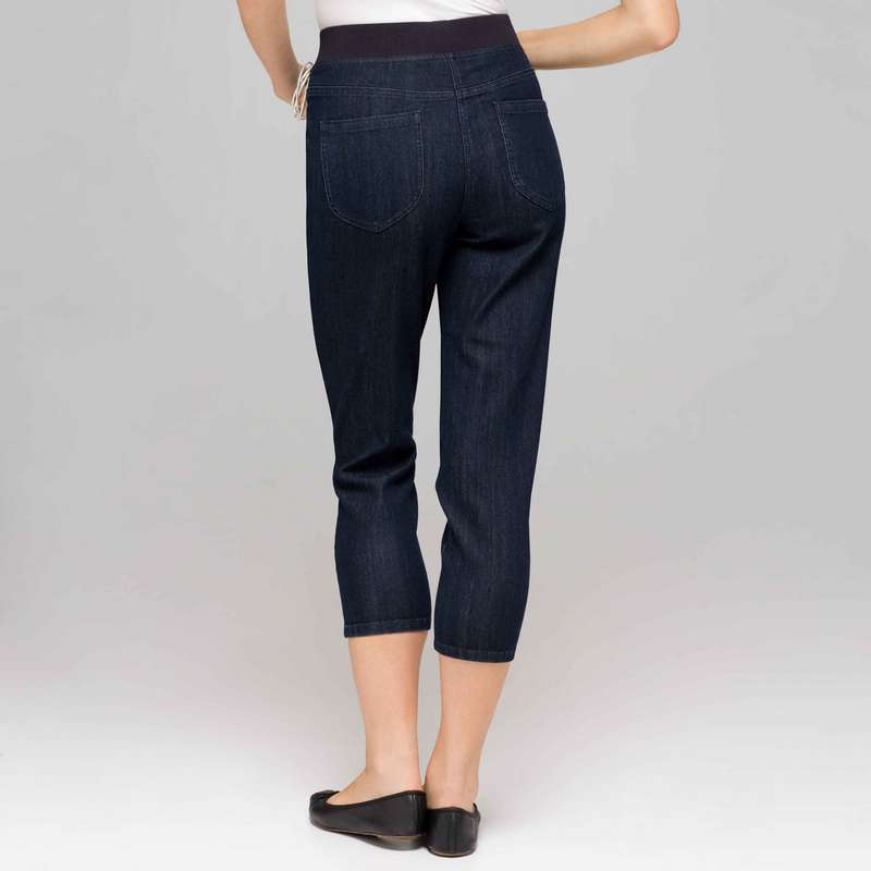 Capri Jegging, Dark Indigo, large