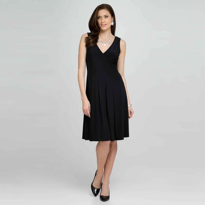 V-Neck Dress, , large